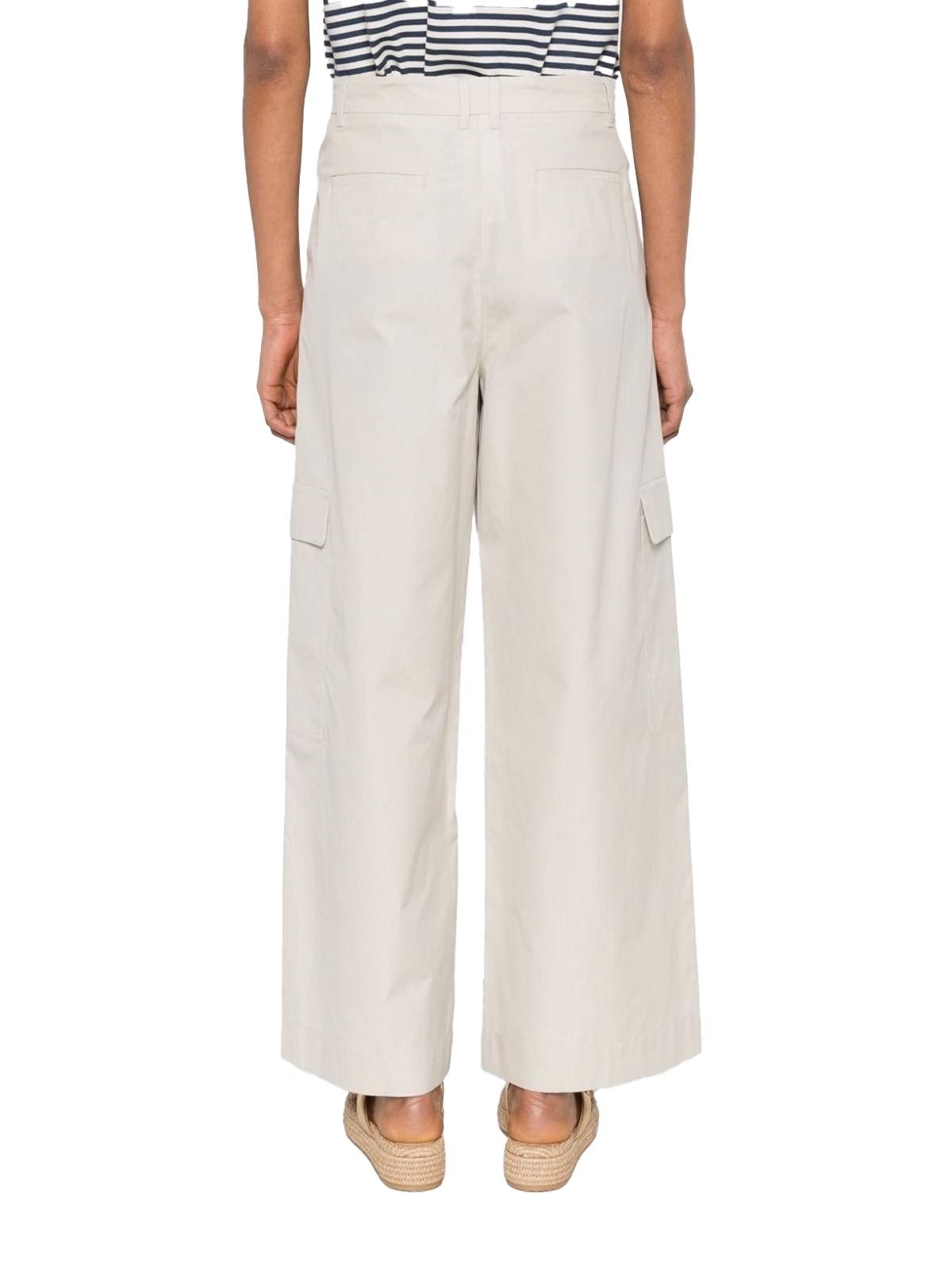 【送料&関税込】'S Max Mara Gloria Trousers Gloria high-rise cotton cargo pants in black - S Max Mara